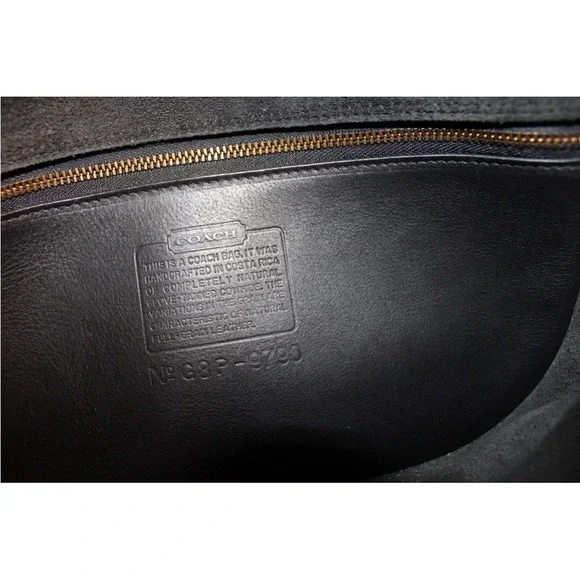 Coach - Vintage - Black - Crossbody Purse - Picture 11 of 14